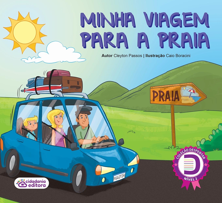 Minha viagem para a praia